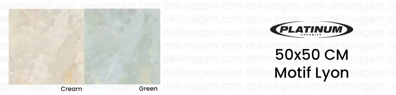 Katalog Keramik Platinum 50x50 Motif Lyon