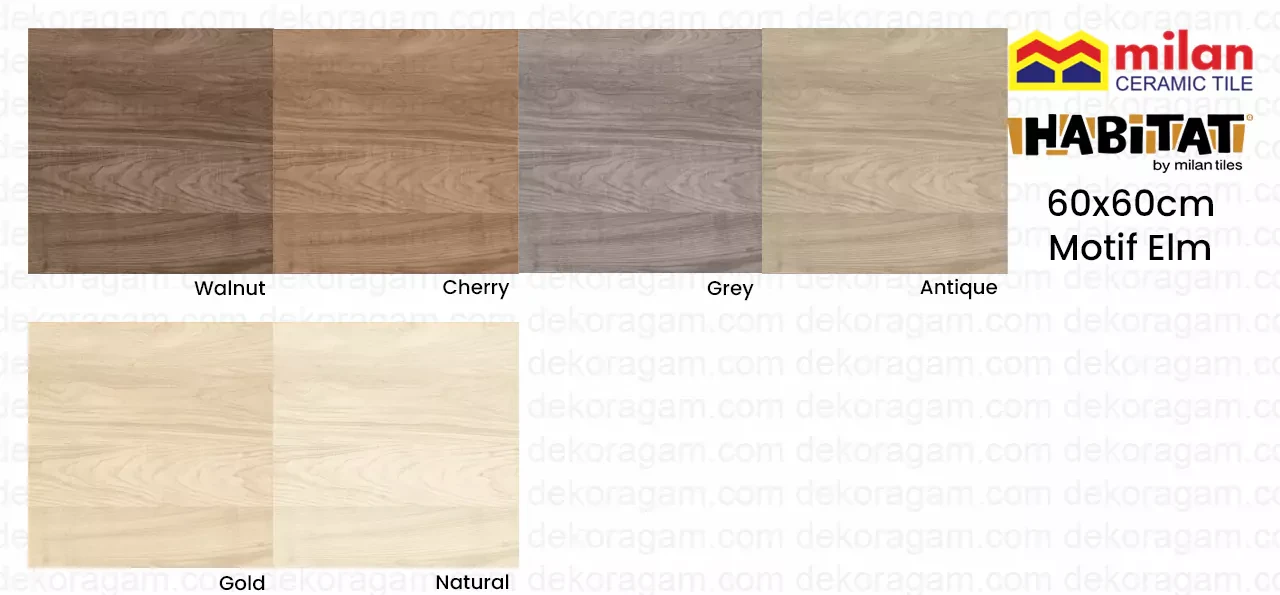 Katalog Keramik Milan Habitat 60x60 Motif Elm