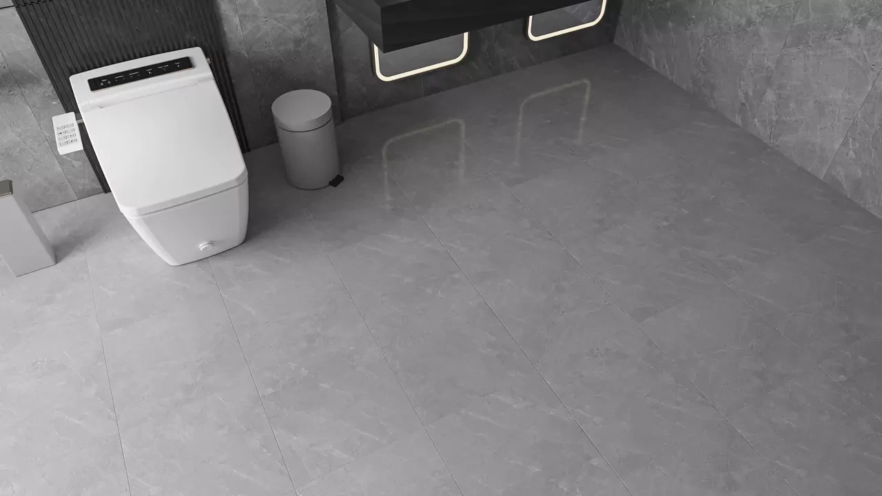 Keramik kamar mandi warna abu abu