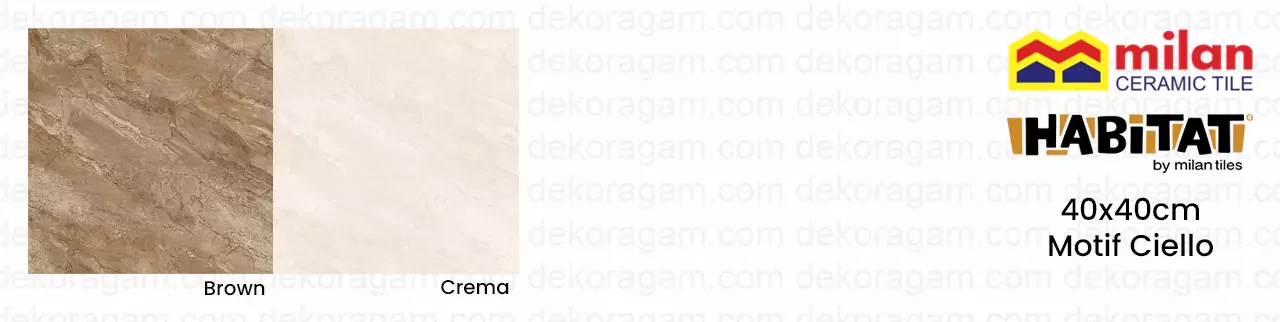 katalog keramik milan 40x40 motif ciello