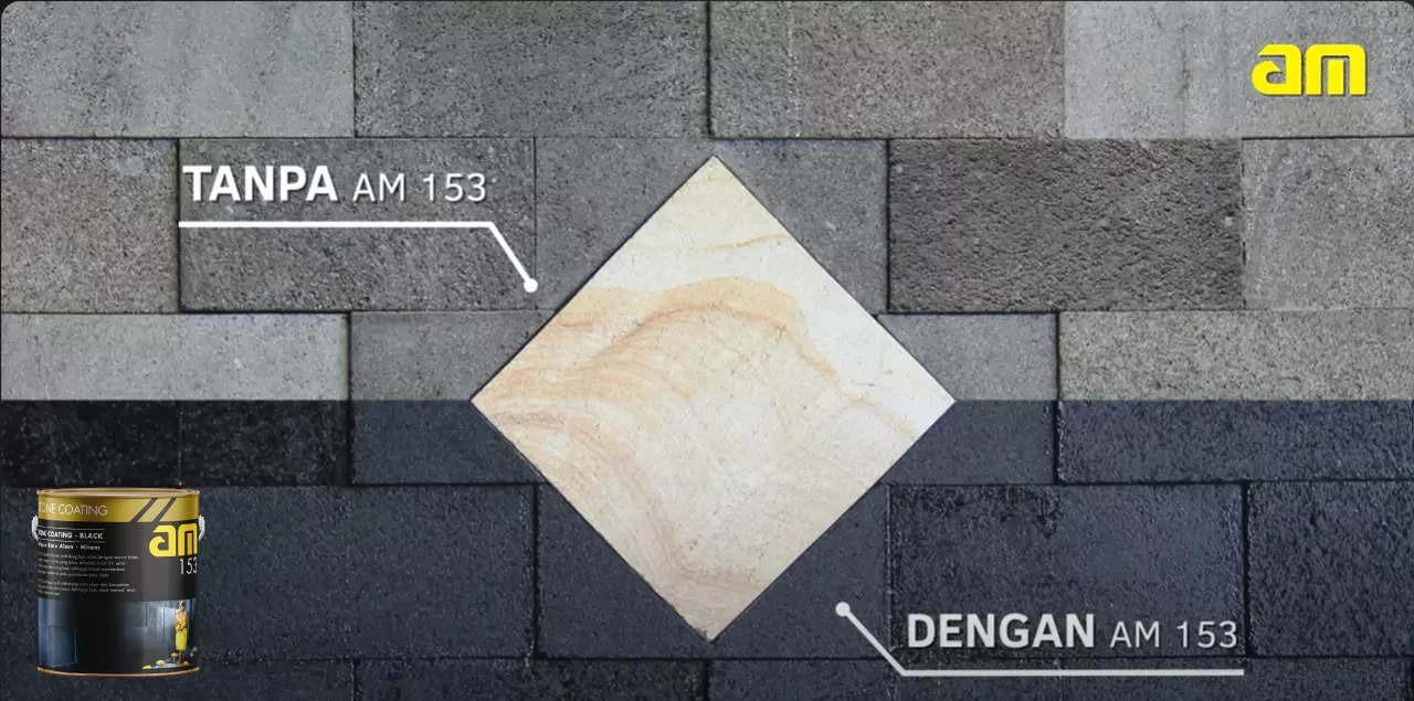 Cat batu alam am 153