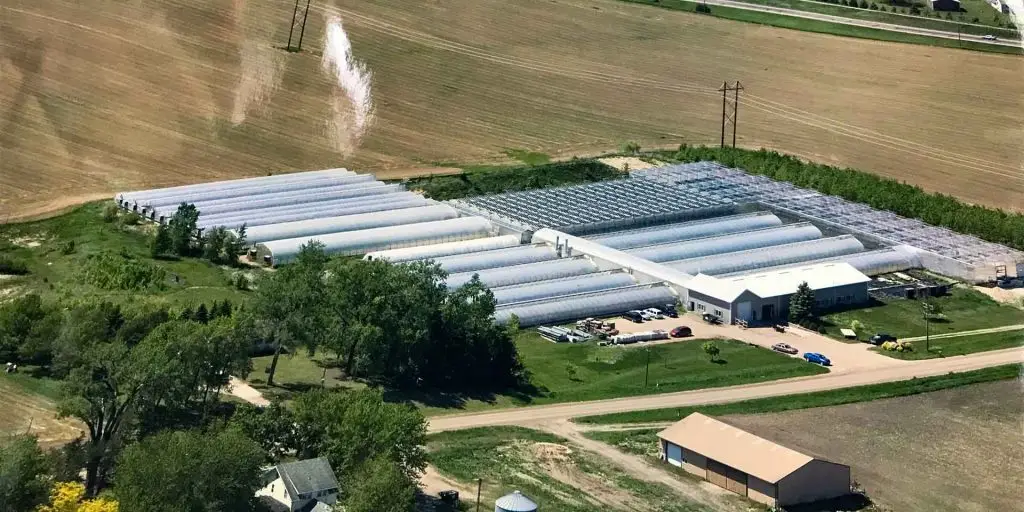 Donahue's Greenhouse Growing Range