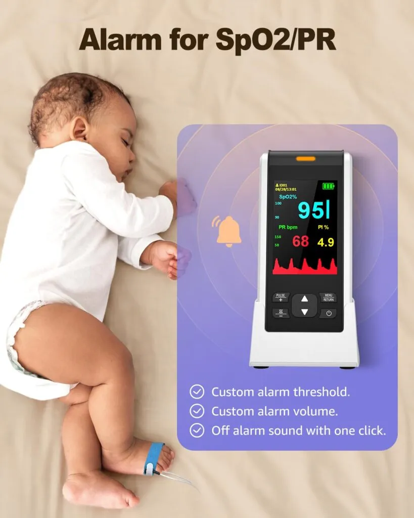 Oximeters for Kids: Essential Tools for Monitoring Children's Health 6 Blood Oxygen Saturation Monitor for SpO2