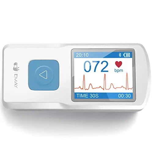 Best Portable ECG Monitors 2 EMAY Portable ECG Monitor