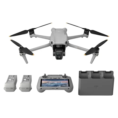 DJI Air 3 Fly More Combo with DJI RC 2, Drone with Camera 4K, Dual Primary Cameras, 3 Batteries for Extended Flight Time, 48MP Photo, 20Km Max Video Transmission, FAA Remote ID Compliant 1 DJI Air 3 Fly More Combo with DJI RC 2, Drone with Camera 4K, Dual Primary Cameras, 3 Batteries for Extended Flight Time, 48MP Photo, 20Km Max Video Transmission, FAA Remote ID Compliant