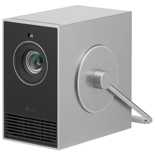 Home 28 LG CineBeam Q HU710PB 4K Smart Portable Projector with Auto Screen Adjustment, Auto Focus, RGB Laser, Up to 154% DCI-P3