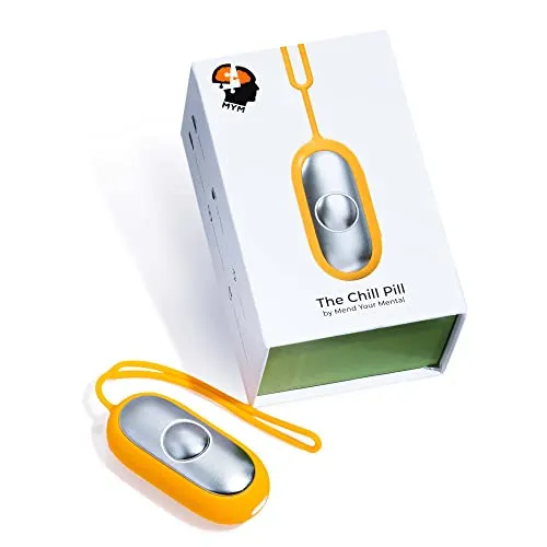 The Original Chill Pill Sleep Aid Device, Compact Sleep Device for Stress, Panic Attacks, and Agitation, Chill Pill Device for Improved Sleep, Mood and Focus - Mend Your Mental