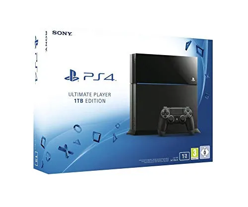 Home 32 Sony Playstation PS4 1TB Black Console