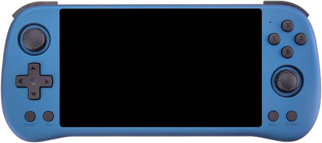 X55 Handheld 16G+256G Retro Arcade Handheld Game Console Built-in 30,000 Games, JELOS System & RK3566 CPU, 5.5-Inch Portable Video Gaming Console for Kids Adults - Blue 2 X55 Handheld 16G+256G Retro Arcade Handheld Game Console Built-in 30,000 Games, JELOS System & RK3566 CPU, 5.5-Inch Portable Video Gaming Console for Kids Adults - Blue - Image 2