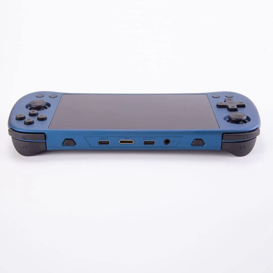 X55 Handheld 16G+256G Retro Arcade Handheld Game Console Built-in 30,000 Games, JELOS System & RK3566 CPU, 5.5-Inch Portable Video Gaming Console for Kids Adults - Blue 3 X55 Handheld 16G+256G Retro Arcade Handheld Game Console Built-in 30,000 Games, JELOS System & RK3566 CPU, 5.5-Inch Portable Video Gaming Console for Kids Adults - Blue - Image 3
