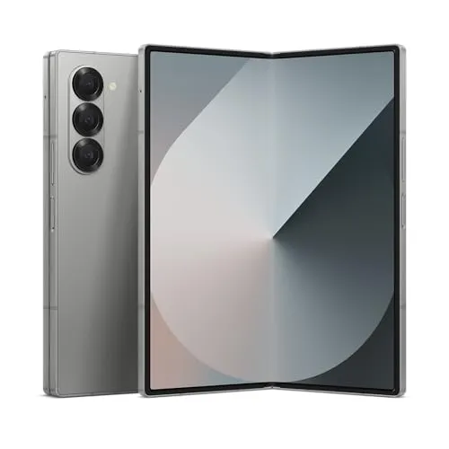 SAMSUNG Galaxy Z Fold 6 AI Cell Phone, 512GB Unlocked Android Smartphone, Circle to Search, Handsfree Live Interpreter, AI Photo Edits, Large Screen, 2024,US 1 Yr Manufacturer Warranty, Silver Shadow SAMSUNG Galaxy Z Fold 6 AI Cell Phone, 512GB Unlocked Android Smartphone, Circle to Search, Handsfree Live Interpreter, AI Photo Edits, Large Screen, 2024,US 1 Yr Manufacturer Warranty, Silver Shadow