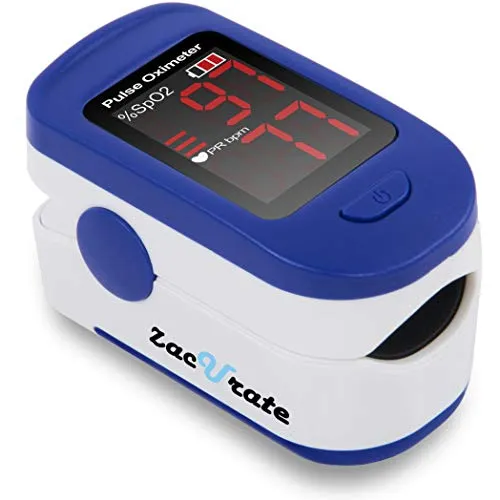 Accurate Blood Oxygen Monitors: Your Guide to Reliable Health Tracking 3 Zacurate 500BL Fingertip Pulse Oximeter