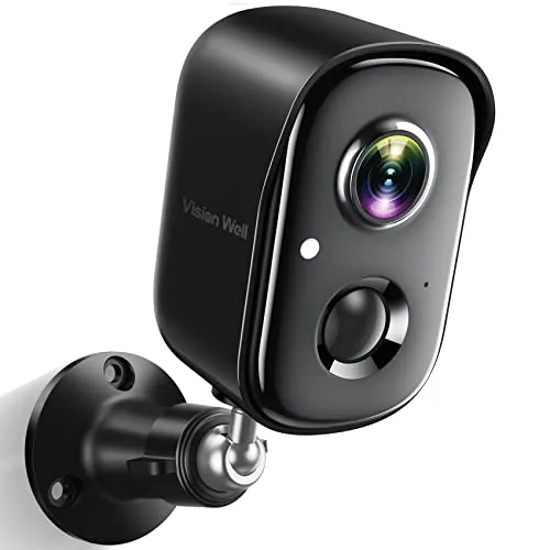 Home 34 Security Cameras Wireless Outdoor, 1080P Battery Powered AI Motion Detection Spotlight Siren Alarm WiFi Surveillance Indoor Home Camera, Color Night Vision, 2-Way Talk, Waterproof, Cloud/SD Storage