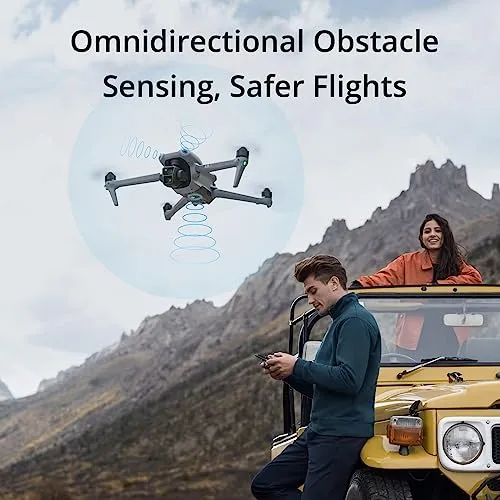 DJI Air 3 Fly More Combo with DJI RC 2, Drone with Camera 4K, Dual Primary Cameras, 3 Batteries for Extended Flight Time, 48MP Photo, 20Km Max Video Transmission, FAA Remote ID Compliant 4 DJI Air 3 Fly More Combo with DJI RC 2, Drone with Camera 4K, Dual Primary Cameras, 3 Batteries for Extended Flight Time, 48MP Photo, 20Km Max Video Transmission, FAA Remote ID Compliant - Image 4