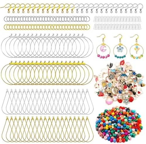 Complete Jewelry Making Supplies 3 Earring Kit