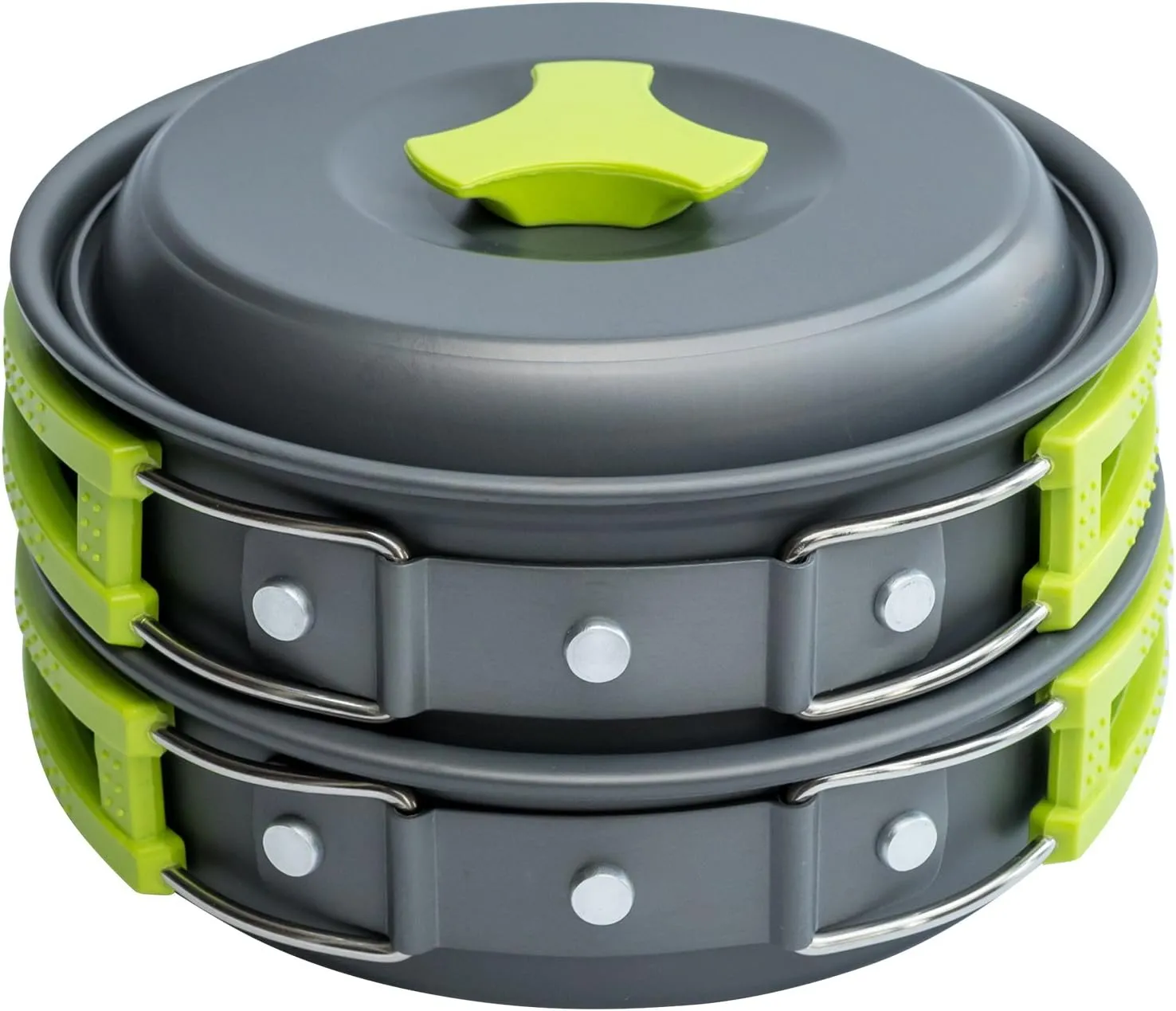 MalloMe Camping Cookware Mess Kit for Backpacking Gear โ Camping Cooking Set - Camping Pots and Pans Set - Backpacking Stove/Portable Stove Compatible - Camp Kitchen Equipment Accessories Pot 1 MalloMe Camping Cookware Mess Kit for Backpacking Gear โ Camping Cooking Set - Camping Pots and Pans Set - Backpacking Stove/Portable Stove Compatible - Camp Kitchen Equipment Accessories Pot