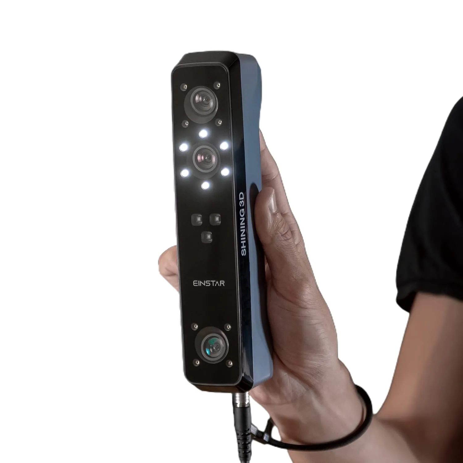 Products by Categories Grid 15 Shining 3D Einstar Handheld 3D Scanner with Detail-Oriented Enhancement Technology Support Scanning Hair and Body, Up to 14FPS Scanning Speed High Quality Collecting Data 3D Scanner for 3D Printer