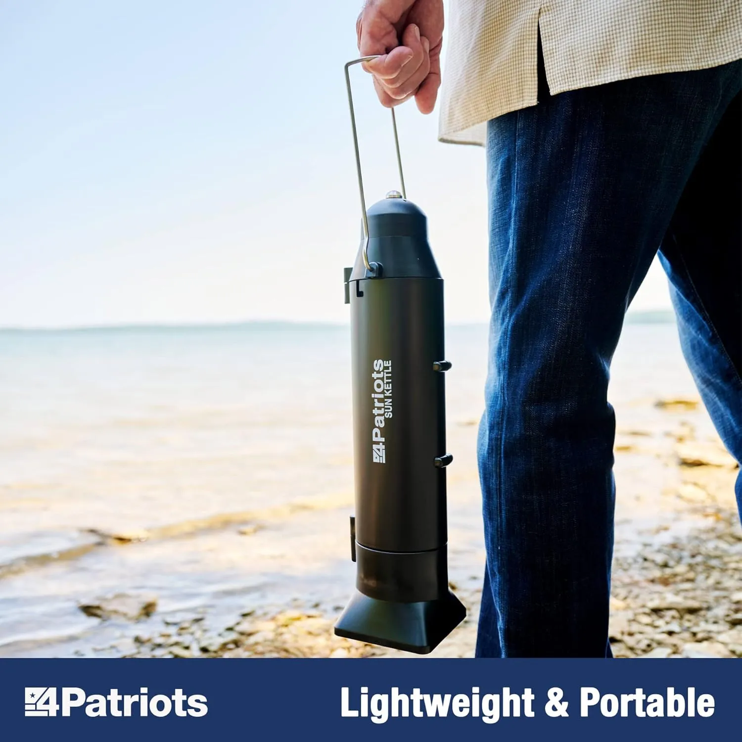 4Patriots Sun Kettle Personal Water Heater: Portable Thermos Boils Water Using The Sun, Thermal Flask For Camping, Hunting, Backpacking & Survival, Solar Powered, Lightweight & Gas & Electricity Free 7 4Patriots Sun Kettle Personal Water Heater: Portable Thermos Boils Water Using The Sun, Thermal Flask For Camping, Hunting, Backpacking & Survival, Solar Powered, Lightweight & Gas & Electricity Free - Image 7