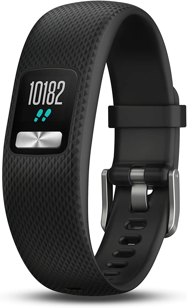 Garmin vรญvofit 4 activity tracker with 1+ year battery life and color display. Small/Medium, Black. 010-01847-00, 0.61 inches 1 Garmin vรญvofit 4 activity tracker with 1+ year battery life and color display. Small/Medium, Black. 010-01847-00, 0.61 inches