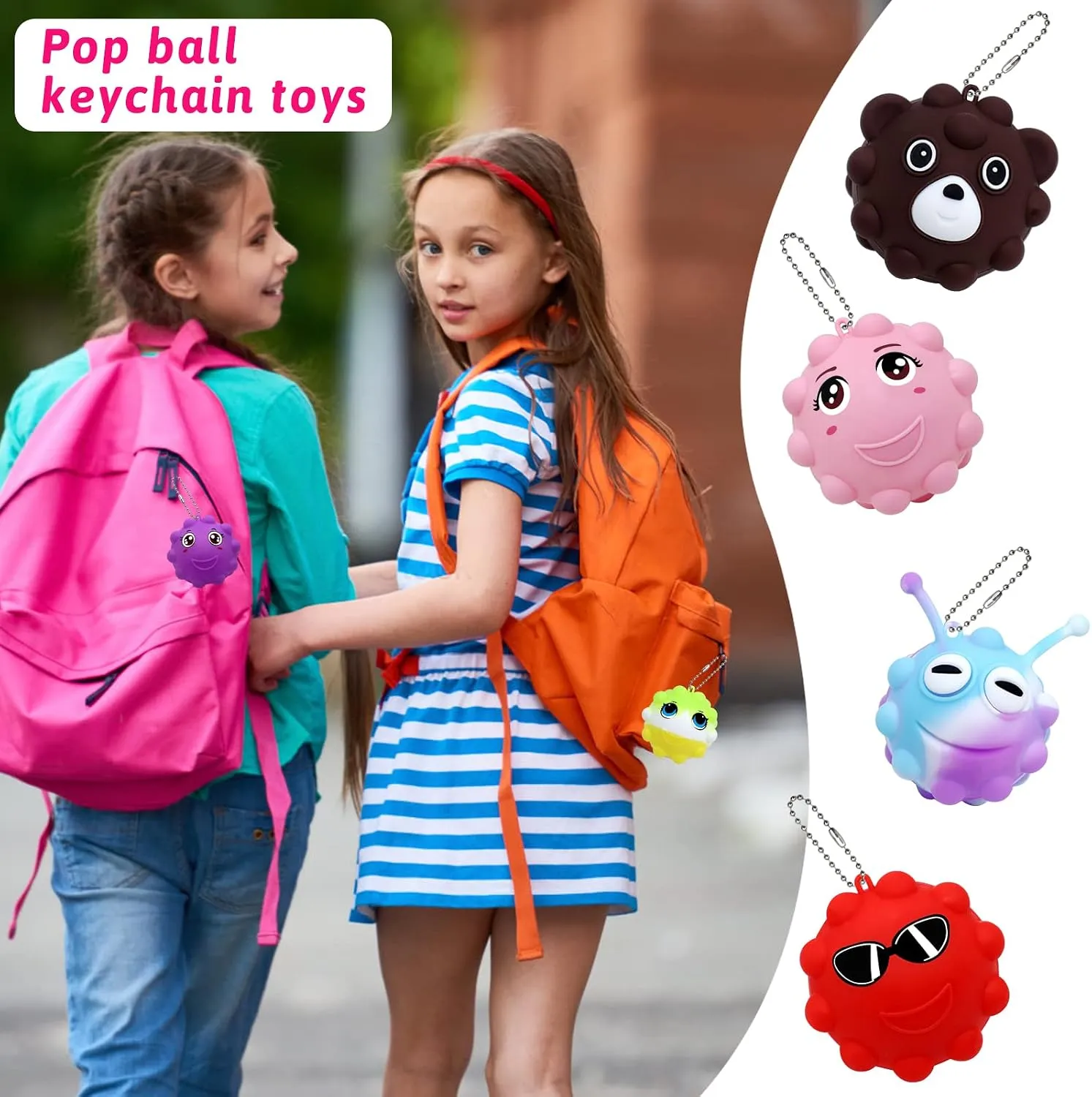 30 Pack Animal Pop Balls Party Favors for Kids,3D Pop Balls Its Fidget Toys,Birthday Gifts for Boys & Girls,Goodie Bag Stuffers,Pinata Stuffers Filler,Carnival Prizes,Treasure Box Toys,Kids Prizes 5 30 Pack Animal Pop Balls Party Favors for Kids,3D Pop Balls Its Fidget Toys,Birthday Gifts for Boys & Girls,Goodie Bag Stuffers,Pinata Stuffers Filler,Carnival Prizes,Treasure Box Toys,Kids Prizes - Image 5