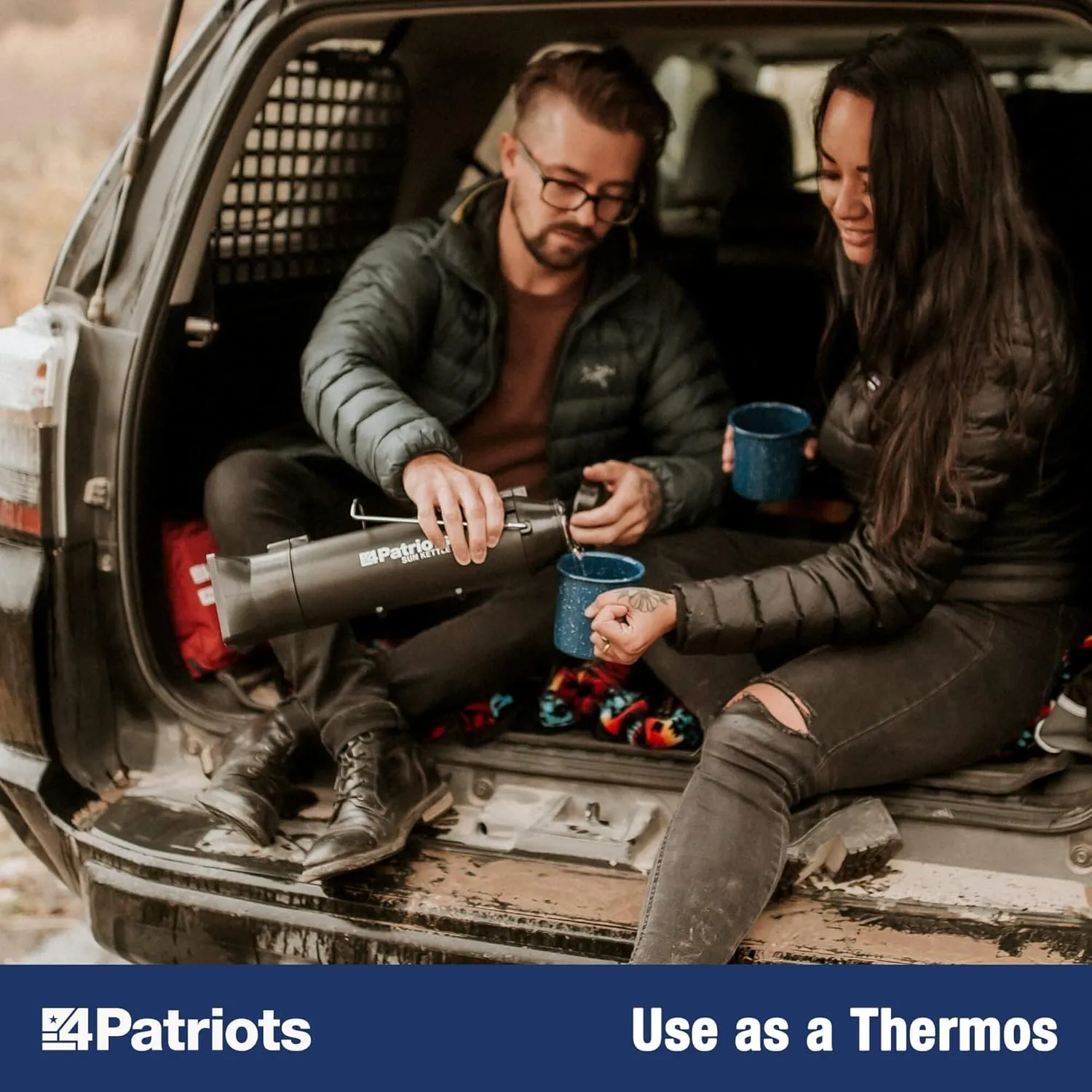 4Patriots Sun Kettle Personal Water Heater: Portable Thermos Boils Water Using The Sun, Thermal Flask For Camping, Hunting, Backpacking & Survival, Solar Powered, Lightweight & Gas & Electricity Free 6 4Patriots Sun Kettle Personal Water Heater: Portable Thermos Boils Water Using The Sun, Thermal Flask For Camping, Hunting, Backpacking & Survival, Solar Powered, Lightweight & Gas & Electricity Free - Image 6