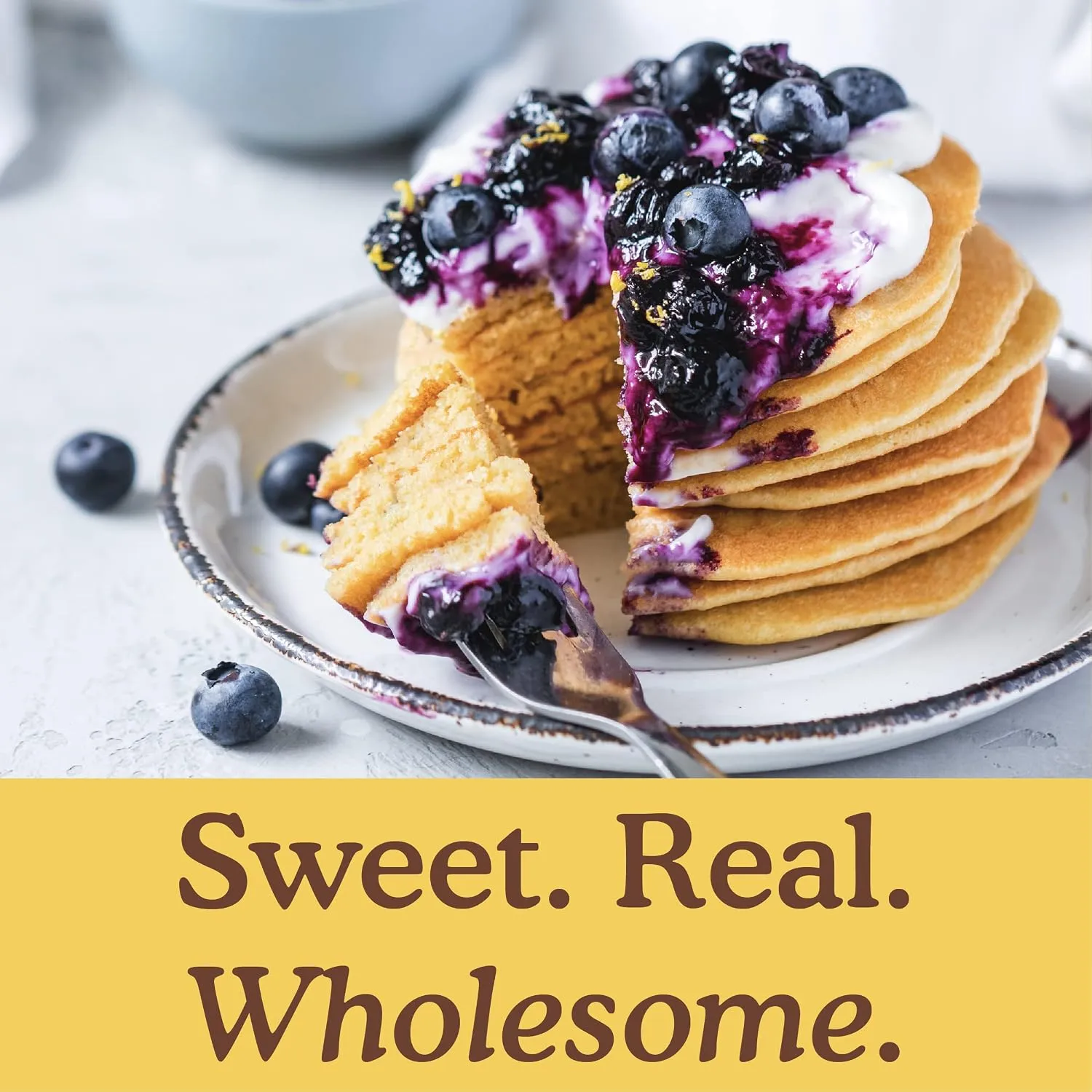 Simple Mills Almond Flour Pancake & Waffle Mix, Original - Gluten Free, Plant Based, Paleo Friendly, Breakfast 10.7 Ounce (Pack of 1) 5 Simple Mills Almond Flour Pancake & Waffle Mix, Original - Gluten Free, Plant Based, Paleo Friendly, Breakfast 10.7 Ounce (Pack of 1) - Image 5