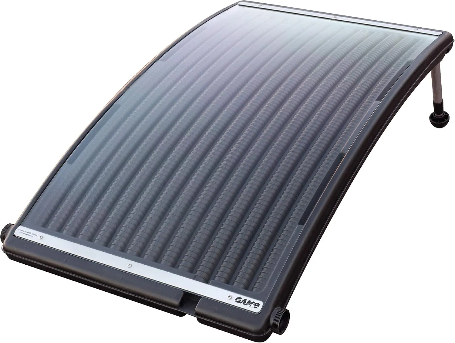 Products by Categories Grid 52 GAME 4721-BB SolarPRO Curve Solar Pool Heater, Made for Intex & Bestway Above-Ground and Inground Pools, Includes Intex Adapters, 2 Hoses & Clamps