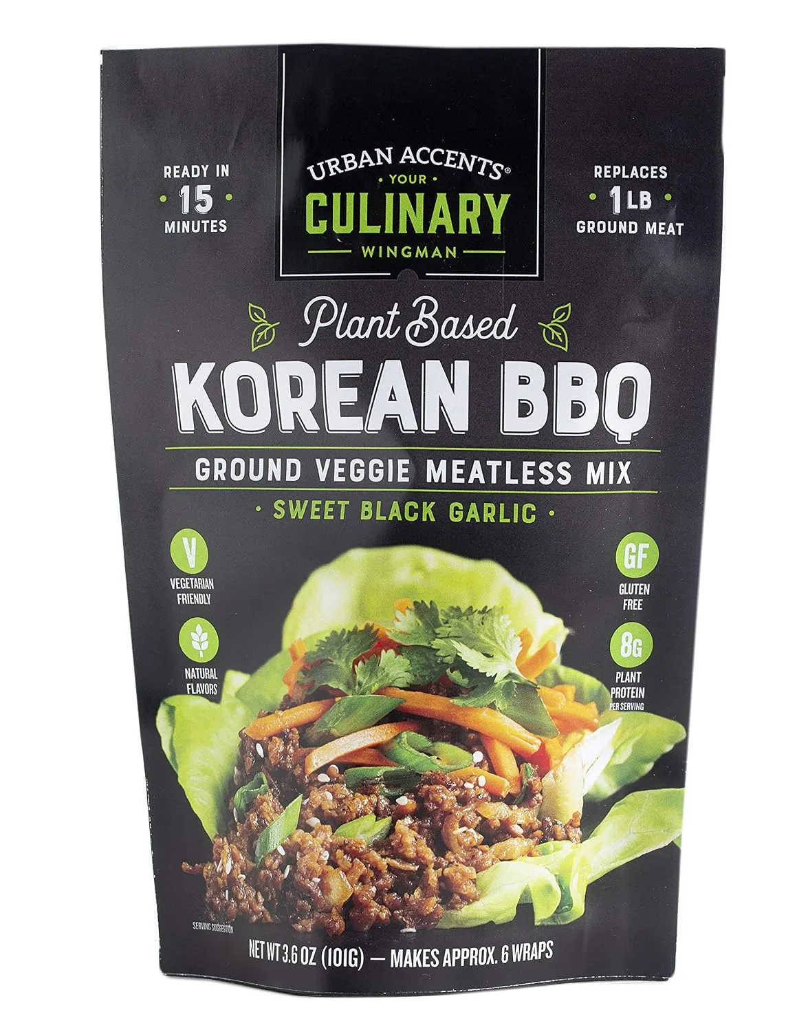 Urban Accents Plant Based Meatless Mixes โ Gluten Free Plant Based Protein & Seasoning Blends โ Vegetarian Korean BBQ Mix, Sloppy Joe Mix & Taco Mix 3 Urban Accents Plant Based Meatless Mixes โ Gluten Free Plant Based Protein & Seasoning Blends โ Vegetarian Korean BBQ Mix, Sloppy Joe Mix & Taco Mix - Image 3