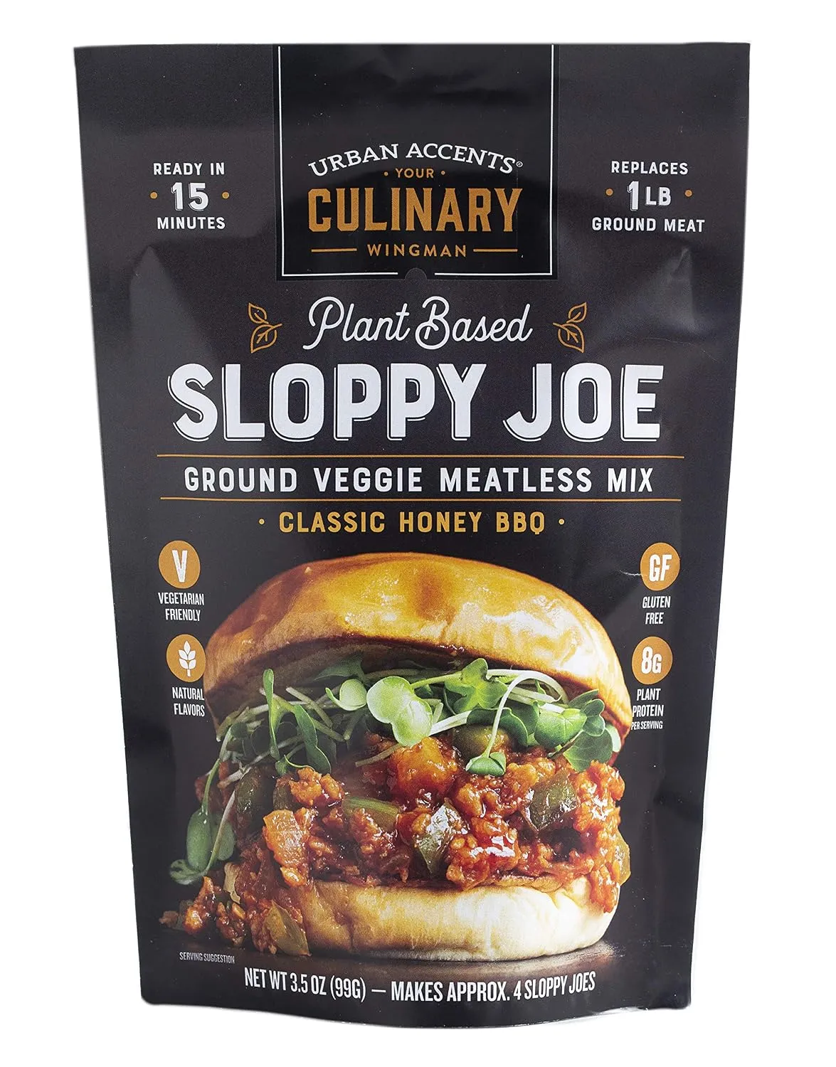 Urban Accents Plant Based Meatless Mixes โ Gluten Free Plant Based Protein & Seasoning Blends โ Vegetarian Korean BBQ Mix, Sloppy Joe Mix & Taco Mix 4 Urban Accents Plant Based Meatless Mixes โ Gluten Free Plant Based Protein & Seasoning Blends โ Vegetarian Korean BBQ Mix, Sloppy Joe Mix & Taco Mix - Image 4