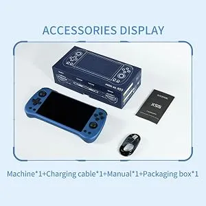 Powkiddy X55 Handheld Game Console for Kids Adults