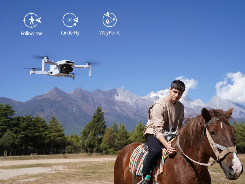 Potensic ATOM SE GPS Drone with 4K EIS Camera, Under 249g, 62 Mins Flight, 4KM FPV Transmission, Brushless Motor, Max Speed 16m/s, Auto Return, Lightweight and Foldable Drone for Adults, Beginner 12 Potensic ATOM SE GPS Drone with 4K EIS Camera for Adults and Beginners