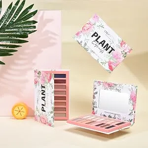 Vegan Eyeshadow Palette, Nude Eyeshadow Palette, 16 Shades Organic Eyeshadow palette high pigmented eyeshadow palette Colorful Eyeshadow Palette Long Lasting Nude Eyeshadow Shimmer Palette 10 There are 3 colors for you to choose to create different makeup looks