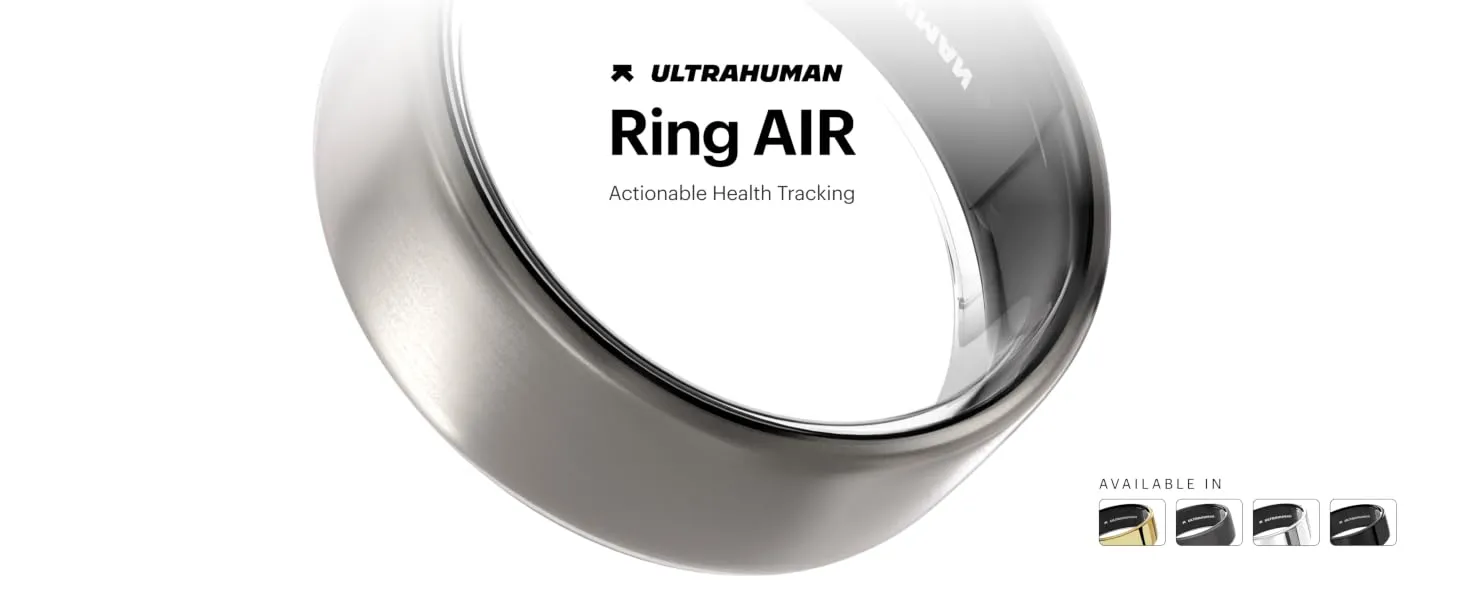 Actionable Health Tracking, Best Smart Ring, Sleep Tracking, Activity Tracker, Step Tracker