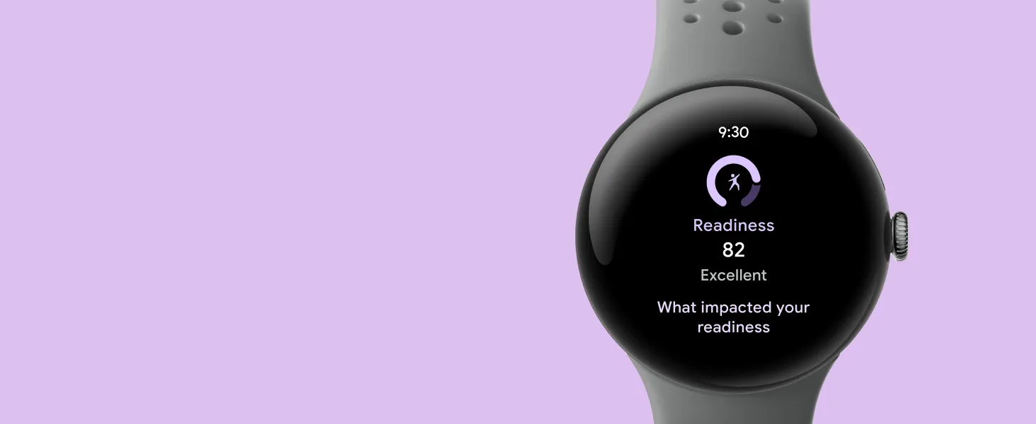 Google Pixel Watch 3 (45mm) - Android Smartwatch with Heart Rate Tracking, Advanced Running from Fitbit, Fitness Insights, 24-Hour Battery - Matte Black Aluminum Case - Obsidian Band - Wi-Fi 18 balance activity