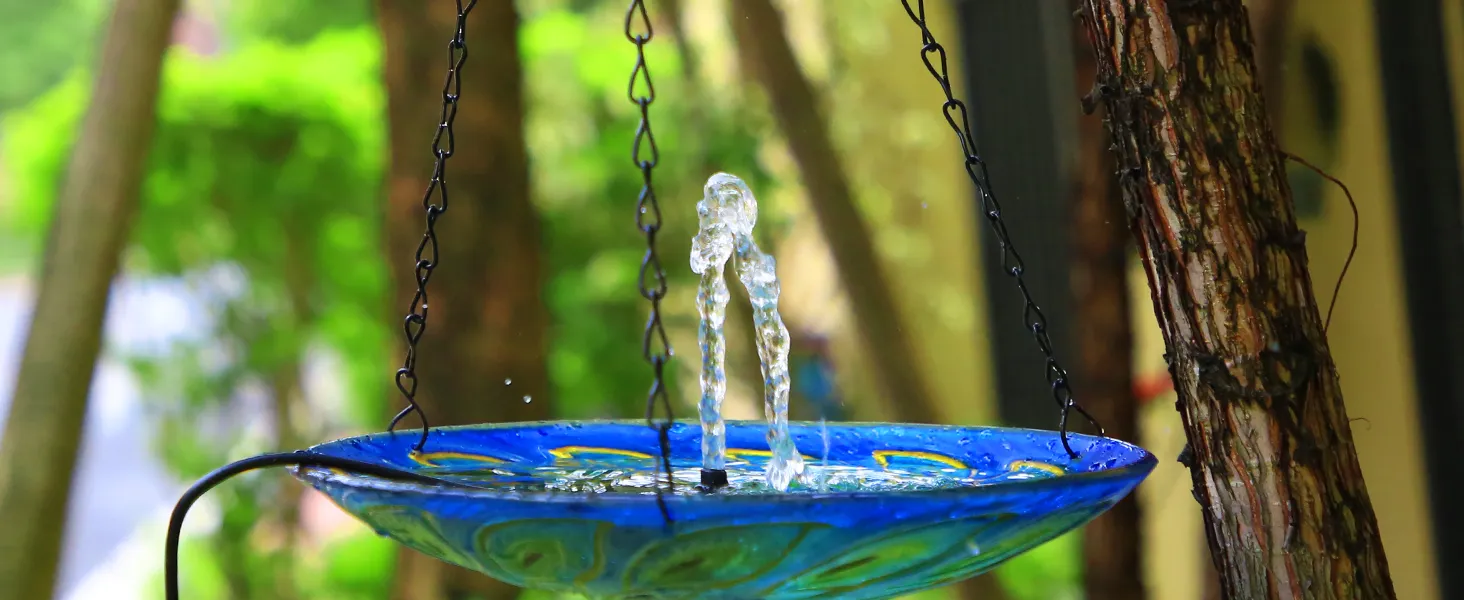 AISITIN 2.5W Solar Fountain Pump, DIY Outdoor Solar Water Fountain Pump with 6 Nozzles and 4ft Water Pipe, Solar Powered Pump for Bird Bath, Ponds, Garden and Fish Tank Garden, Pond 11 solar fountain