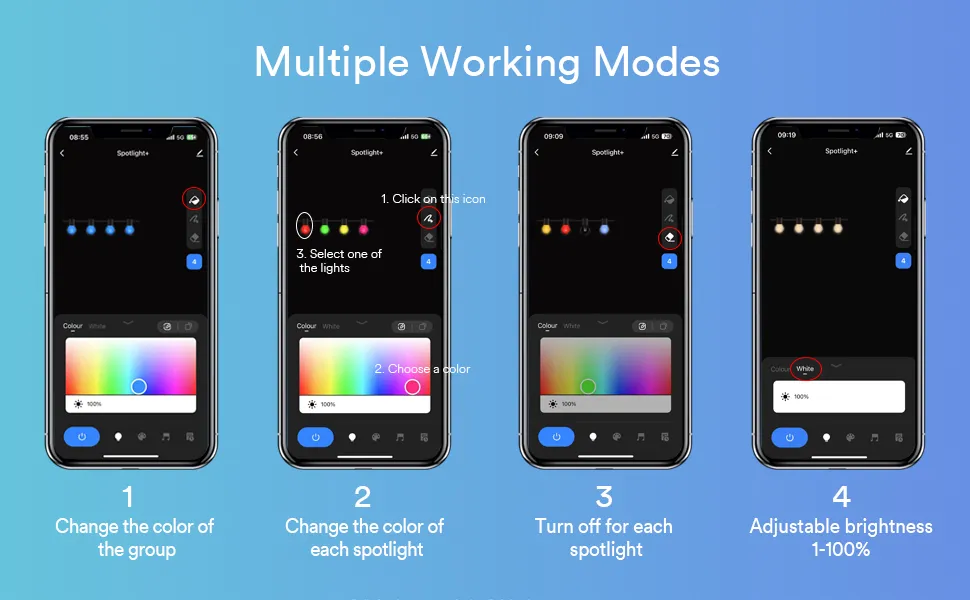 landscape lights wired