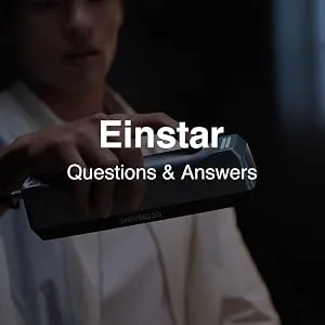 Shining 3D Einstar Handheld 3D Scanner with Detail-Oriented Enhancement Technology Support Scanning Hair and Body, Up to 14FPS Scanning Speed High Quality Collecting Data 3D Scanner for 3D Printer 8 Einstar Questions & Answers