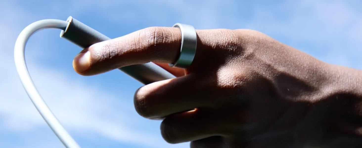 Ring AIR-Smart Ring Health Tracker, Size First with Ultrahuman Sizing Kit, Sleep Tracker, Smart Ring for Men/Women, Fitness Tracker (Size 9) 10 Ultrahuman Ring AIR