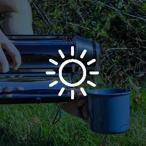 Powered by the sun solar 