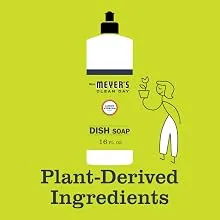 Meyers Lemon Verbena Dish Soap