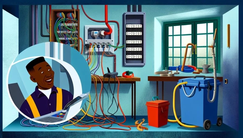 recognizing household electrical dangers