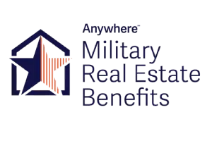 Anywhere Military Real Estate Benefits Logo