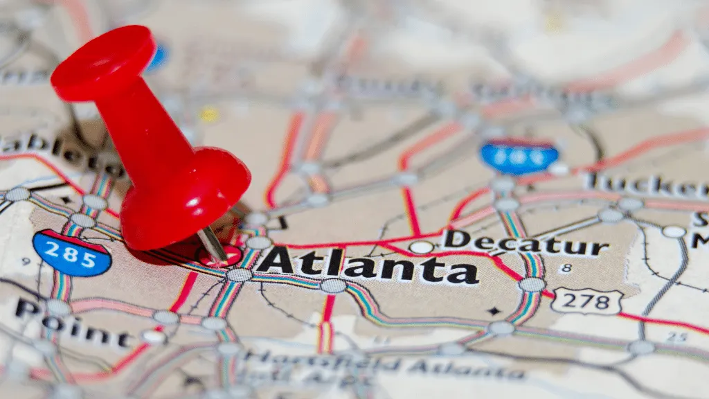 Cobb County housing market neighborhood showing homes and schools