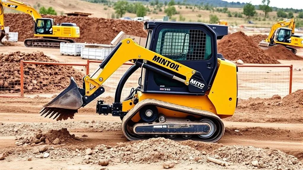 compact and versatile machinery