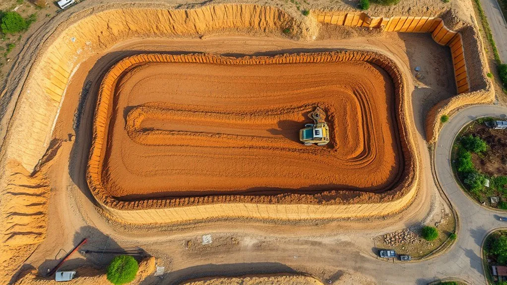grading ensures proper site preparation