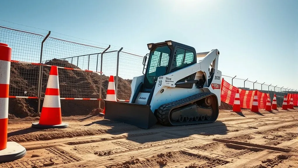safe bobcat operation practices