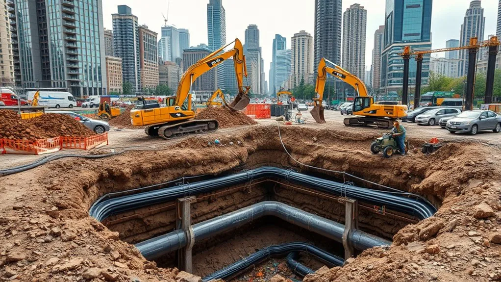urban excavation project requirements