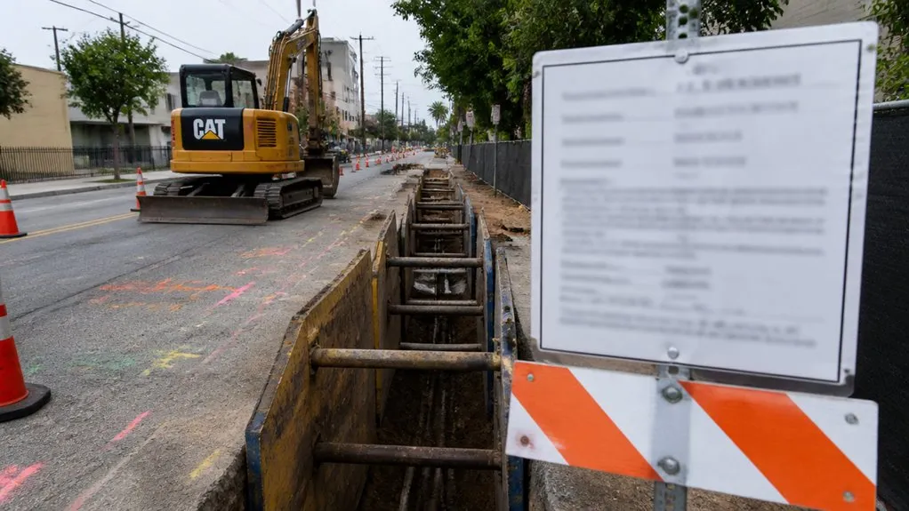 secure sewer trenching permits