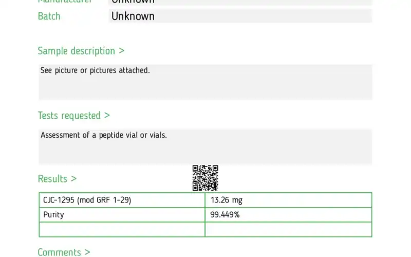 CJC-1295 13,26mg