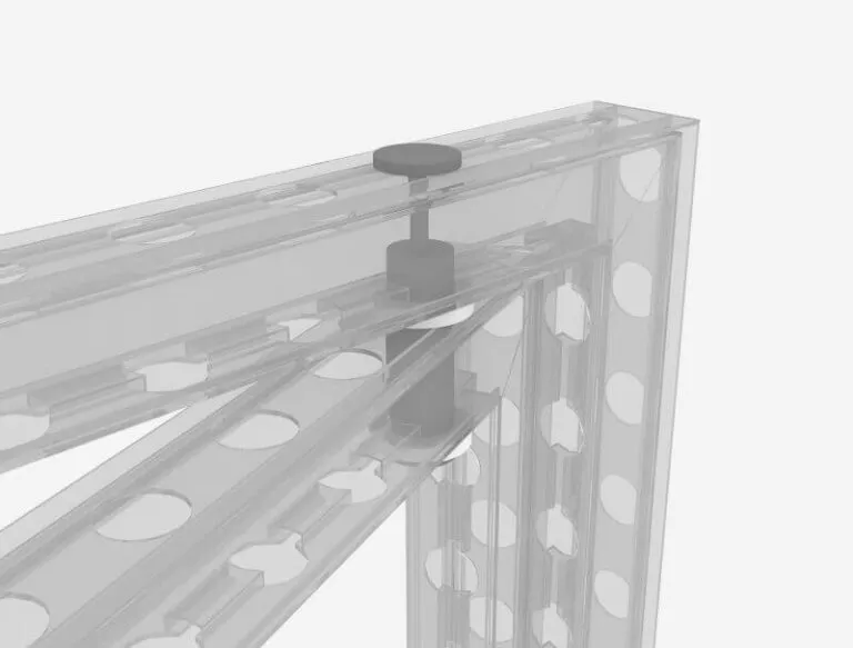 Exposure Systems Gate shaft installation